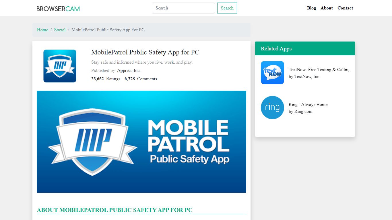 MobilePatrol Public Safety App for PC - How to Install on ... - BrowserCam